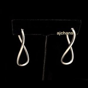NEW Moussy Silver Tone Earrings
